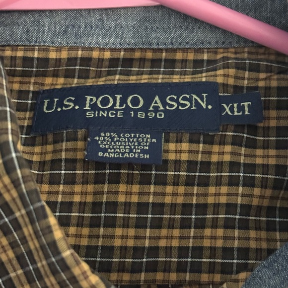 Polo Ralph Lauren Plain Men’s XLT Long Sleeve Button Down Shirt - Picture 3 of 9